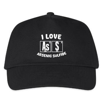 Ich liebe Arsensulfide - Kinder Basecap - Schwarz - Vorne