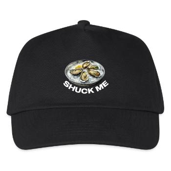 Huîtres fourrées au citron - Casquette de baseball Enfant - noir - Devant
