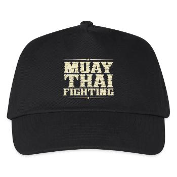 Muay thai - Kids’ Baseball Cap - black - Front
