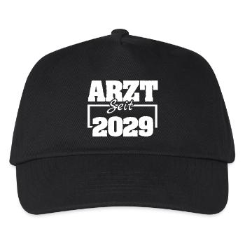 20 - Kids’ Baseball Cap - black - Front