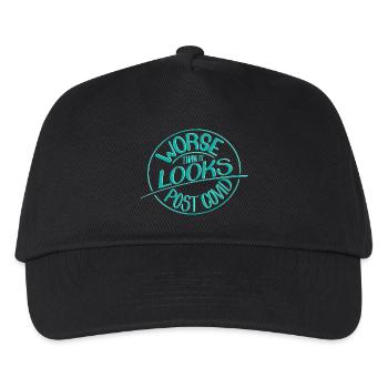 Worse than it looks, Post Covid - Kids’ Baseball Cap - black - Front