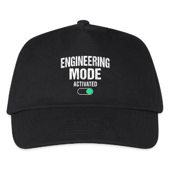 Mechanical Engineering Maschinenbauer Ingenieur - Kinder Basecap - Schwarz - Vorne