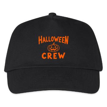 Halloween Crew Pumpkin Head Troop - Kids’ Baseball Cap - black - Front
