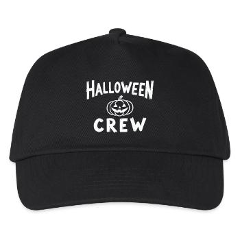 Halloween Crew Pumpkin Head Troop - Kids’ Baseball Cap - black - Front