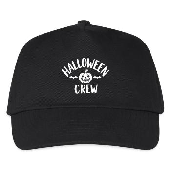 Halloween Crew Pumpkin Head Troop - Kids’ Baseball Cap - black - Front