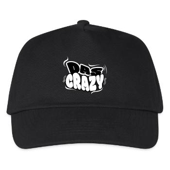 The Crazy - Funny Youth Word - Kids’ Baseball Cap - black - Front