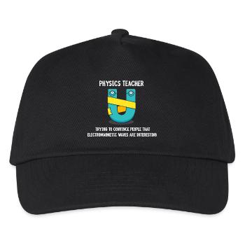 Physics Physicist Physics Student Physics Teacher - Kids’ Baseball Cap - black - Front