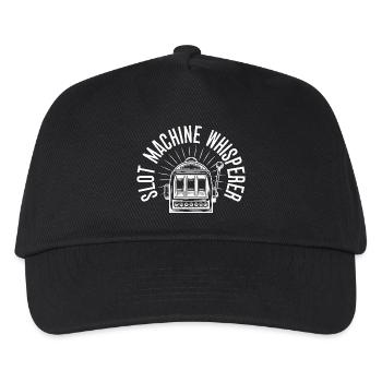 Casino Gambler Slot Machine Whisperer Gambling - Kids’ Baseball Cap - black - Front