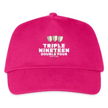 Vintage 1965 Darts Checkout - Kids’ Baseball Cap - fuchsia - Front