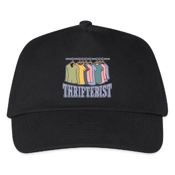 Thrift Shopper Thrifterist Thrift Store - Kids’ Baseball Cap - black - Front