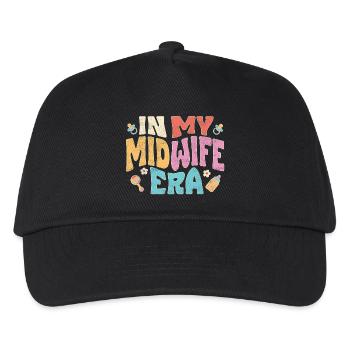 À mon époque de sage-femme - Casquette de baseball Enfant - noir - Devant