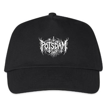 Lieblingsstadt Potsdam Black Metal Art - Kinder Basecap - Schwarz - Vorne