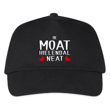 I Moat Hielendal Neat - Proverbe frison - Casquette de baseball Enfant - noir - Devant