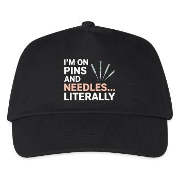 Je suis sur des fourmillements professionnels, acupuncteur professionnel - Casquette de baseball Enfant - noir - Devant