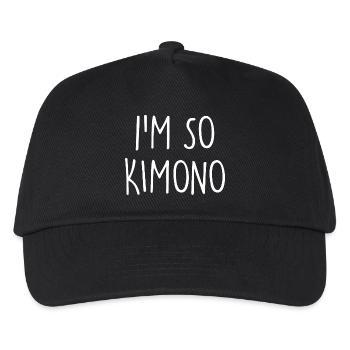 Kimono - Kids’ Baseball Cap - black - Front