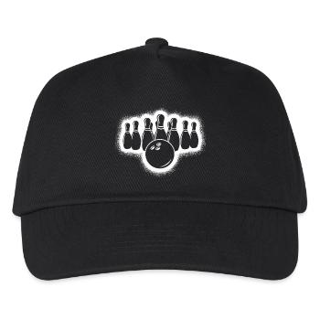 Bowler Boys Kids Men's Bowling - Kids’ Baseball Cap - black - Front