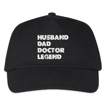 Héros Combo Mari Père Docteur - Casquette de baseball Enfant - noir - Devant