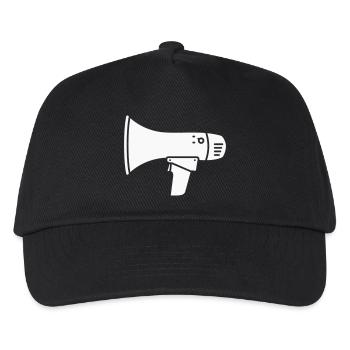 Ultras de démonstration bruyante du mégaphone - Casquette de baseball Enfant - noir - Devant