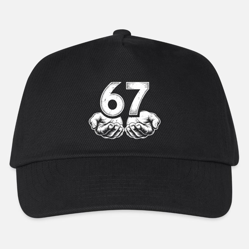 Six Seven Gen Z - Kinder Basecap - Schwarz