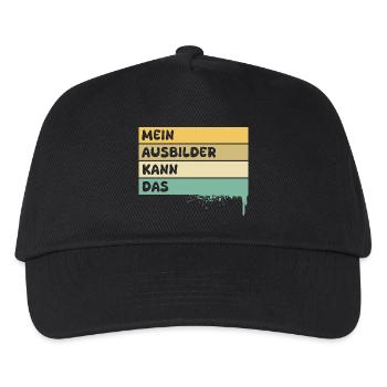 Craftsman Instructor - Kids’ Baseball Cap - black - Front