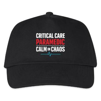 EMT avancé en soins intensifs comme identité - Casquette de baseball Enfant - noir - Devant