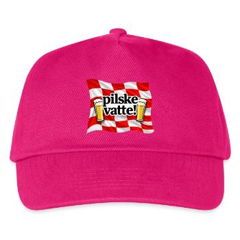 pilske barreled! - Kids’ Baseball Cap - fuchsia - Front
