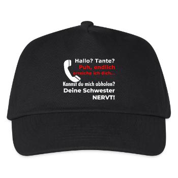 Ouf, enfin je t’atteins... Drôle de proverbe dans - Casquette de baseball Enfant - noir - Devant