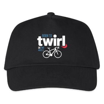 Professional Bicycle Acrobatics Elite Twirl  - Kids’ Baseball Cap - black - Front