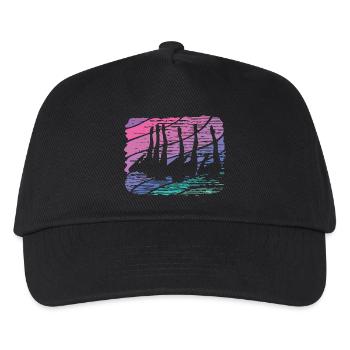Artistic Swim Team Synchronized Swimming - Kids’ Baseball Cap - black - Front