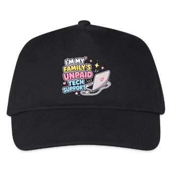Support technique familial non rémunéré - Casquette de baseball Enfant - noir - Devant