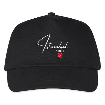Istanbul Turkey, elegant design Istanbul - Kids’ Baseball Cap - black - Front