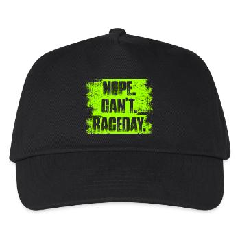 Nope can't raceday Car lover car guy mechanic - Kinder Basecap - Schwarz - Vorne