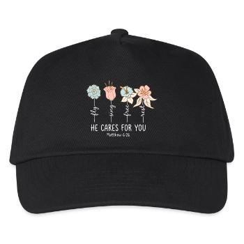 Enfants chrétiens Armor Of God - Casquette de baseball Enfant - noir - Devant