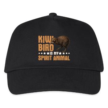 Kiwi Bird Is My Spirit Animal New Zealand - Kids’ Baseball Cap - black - Front