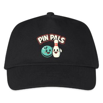 Pin Pals - Kids’ Baseball Cap - black - Front