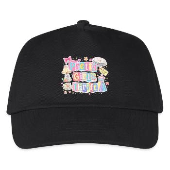 Pretty Girls Thrift Thrift Store Vintage Fashion - Kids’ Baseball Cap - black - Front