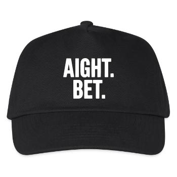 D’accord. Pari. - Casquette de baseball Enfant - noir - Devant