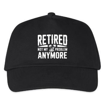 Retraite, ce n’est plus mon problème - Casquette de baseball Enfant - noir - Devant