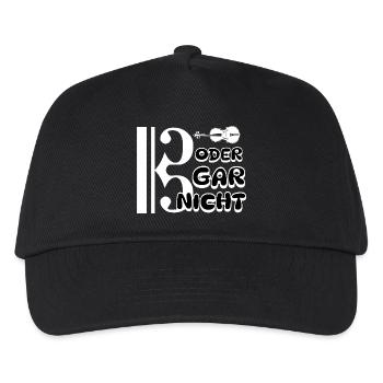 Viola - bass clef or not at all - Kids’ Baseball Cap - black - Front