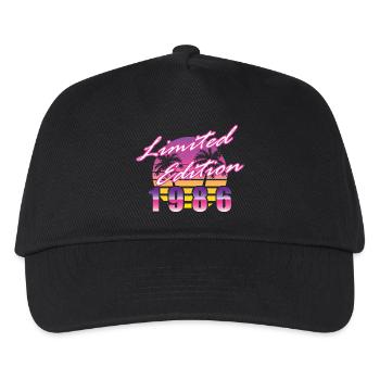 40th Birthday Limited Edition 1986 vintage - Kids’ Baseball Cap - black - Front