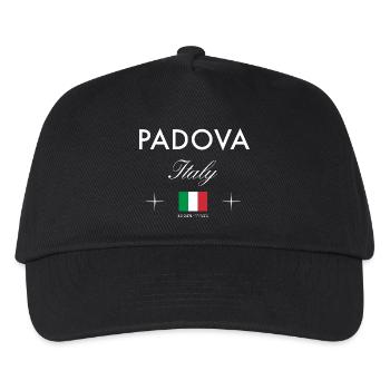 Padua Italy Coordinates Travel Souvenir - Kids’ Baseball Cap - black - Front