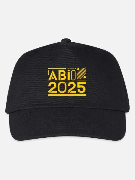 Abi 2025 - Kinder Basecap - Schwarz