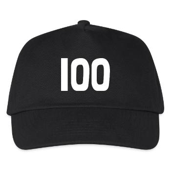 HAPPY BIRTHDAY. HAPPY BIRTHDAY. ANNIVERSARY. - Kids’ Baseball Cap - black - Front