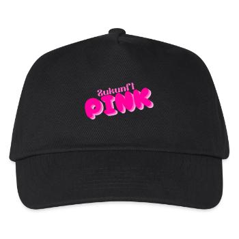 Future PINK - Kids’ Baseball Cap - black - Front