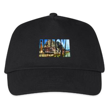 Panorama d’Amasya - Casquette de baseball Enfant - noir - Devant