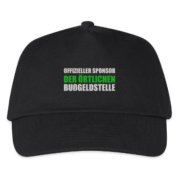 Official sponsor of the Local Fines Office - Kids’ Baseball Cap - black - Front