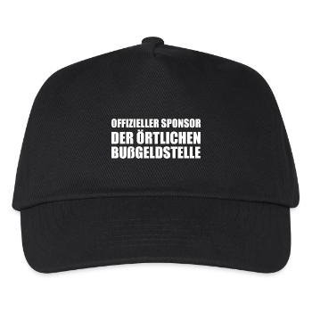 Official sponsor of the Local Fines Office - Kids’ Baseball Cap - black - Front