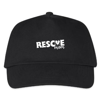 Rescue Mom - Kids’ Baseball Cap - black - Front
