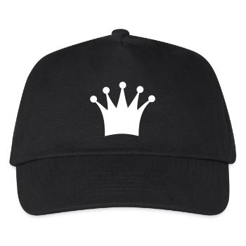 crown - Kids’ Baseball Cap - black - Front