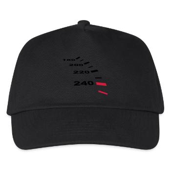 tacho - Kinder Basecap - Schwarz - Vorne